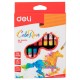 Масляная пастель Deli ColoRun EC20210 18цв. картон.кор./европод.