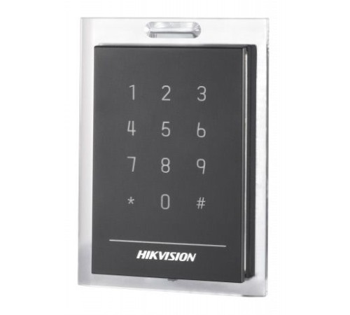Считыватель Mifare карт с сенсорной клавиатурой Hikvision DS-K1101MK