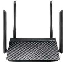 Роутер беспроводной Asus RT-AC1200 AC1200 10/100BASE-TX черный
