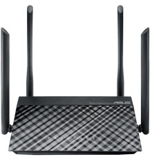 Роутер беспроводной Asus RT-AC1200 AC1200 10/100BASE-TX черный