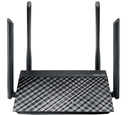 Роутер беспроводной Asus RT-AC1200 AC1200 10/100BASE-TX черный