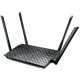 Роутер беспроводной Asus RT-AC1200 AC1200 10/100BASE-TX черный