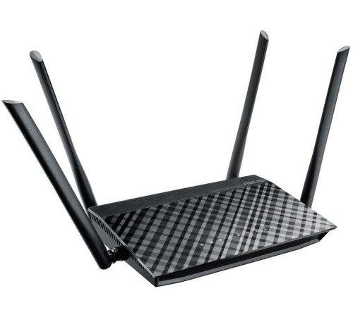 Роутер беспроводной Asus RT-AC1200 AC1200 10/100BASE-TX черный