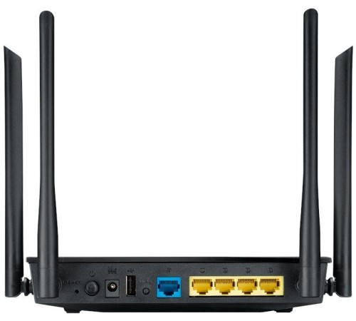 Роутер беспроводной Asus RT-AC1200 AC1200 10/100BASE-TX черный