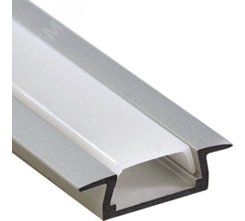 Профиль к LED ленте PAL 2206 врезной анодированный (2м)