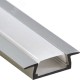 Профиль к LED ленте PAL 2206 врезной анодированный (2м)