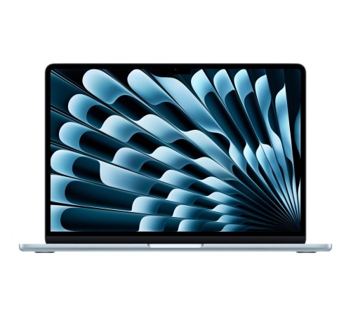 Apple MacBook Air 13-inch 2025 [MC6T4LL/A] (КЛАВ.РУС.ГРАВ.) Sky Blue 13.6" Liquid Retina {(2560x1600) M4 10C CPU 8C GPU/16GB/256GB SSD/рекоменд.переходник 11007065} (A3240)