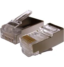 Коннектор Lanmaster (TWT-PL45/S-8P8C-6V) FTP кат.6 RJ45 (упак.:100шт)