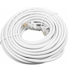 Патч-корд Lanmaster LAN-PC45/U5E-10-WH UTP вилка RJ-45-вилка RJ-45 кат.5е 10м белый LSZH (уп.:1шт)