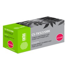 Картридж лазерный Cactus CS-TK5220BK черный (1200стр.) для Kyocera Ecosys M5521cdn/M5521cdw/P5021cdn/P5021cdw