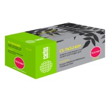 Картридж лазерный Cactus CS-TK5240Y желтый (3000стр.) для Kyocera Ecosys M5526cdn/M5526cdw/P5026cdn/P5026cdw