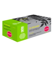 Картридж лазерный Cactus CS-TK5240Y желтый (3000стр.) для Kyocera Ecosys M5526cdn/M5526cdw/P5026cdn/P5026cdw