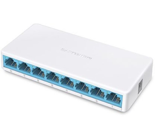 Коммутатор Mercusys MS108 8x100Mb неуправляемый Коммутатор Mercusys MS108 8x100Mb неуправляемый