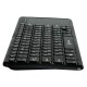 Клавиатура Оклик 830ST черный USB беспроводная slim Multimedia Touch