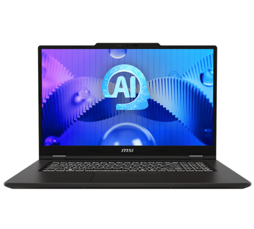 Ноутбук MSI Venture 17 AI A2HMG-010XRU Core Ultra 7 255H 16Gb SSD512Gb Intel Arc 17.3" IPS FHD (1920x1080) без ОС grey WiFi BT Cam (9S7-17U211-010)