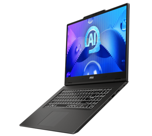 Ноутбук MSI Venture 17 AI A2HMG-010XRU Core Ultra 7 255H 16Gb SSD512Gb Intel Arc 17.3" IPS FHD (1920x1080) без ОС grey WiFi BT Cam (9S7-17U211-010)