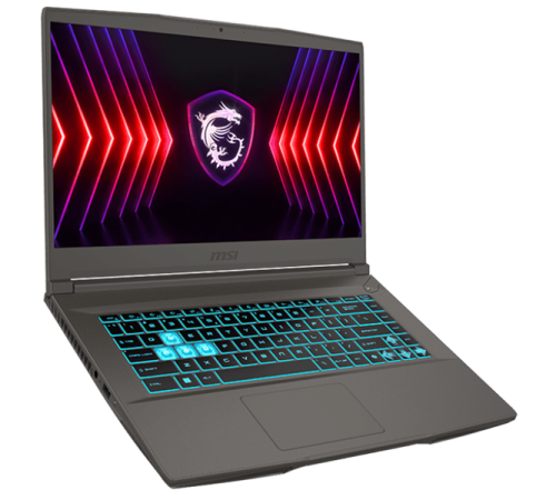 Ноутбук MSI Thin 15 B13UC Core i5-13420H 15.6" FHD (1920*1080),144Hz IPS,DDR4 16GB (8GB*2),1TB SSD,NV RTX 3050 (4GB GDDR6),52.4Whr,1,8kg,1y,Dos,Cosmos Gray