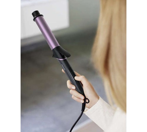 Щипцы Philips BHB868/00 макс.темп.:200С покрытие:керамико-кератиновое черный/фиолетовый