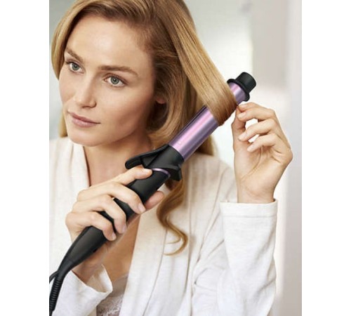 Щипцы Philips BHB868/00 макс.темп.:200С покрытие:керамико-кератиновое черный/фиолетовый