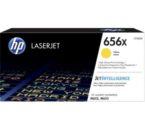 Картридж лазерный HP 656X CF462X желтый (22000стр.) для HP M652/653 Картридж лазерный HP 656X CF462X желтый (22000стр.) для HP M652/653