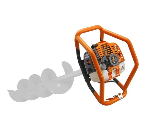 Мотобур CARVER AG- 65/000 [01.003.00096] { 2200Вт/3,0лс, без шнека, d пос=20мм, 62см.куб., усилен.рама(30шт/пал) }