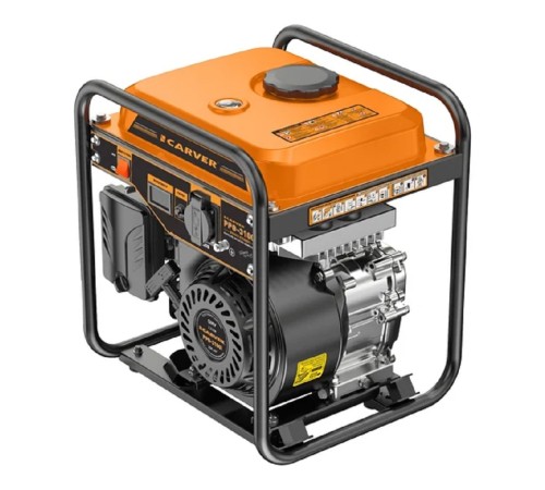 Генератор CARVER  PPG -3100I инверторный [01.020.00052] { (2,2/2,5 кВт, 220В, 16А, дисплей)(24шт/пал) }