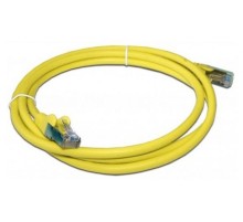 Патч-корд Lanmaster LAN-PC45/S5E-5.0-YL UTP вилка RJ-45-вилка RJ-45 кат.5е 5м желтый LSZH (уп.:1шт)