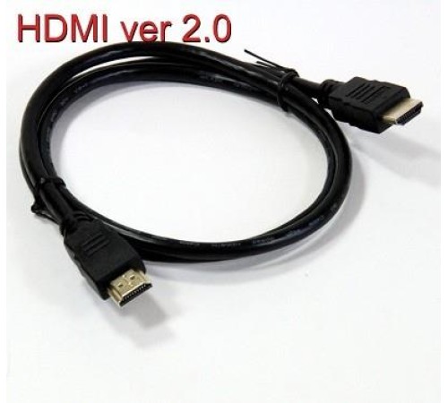 Telecom Кабель (TCG200-1M) HDMI 19M/M ver 2.0 ,1m Telecom Кабель (TCG200-1M) HDMI 19M/M ver 2.0 ,1m