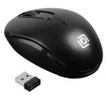 Мышь Оклик 505MW черный оптическая (1000dpi) беспроводная USB (3but)