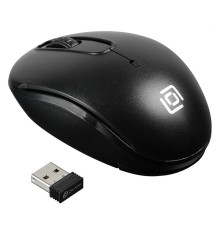 Мышь Оклик 505MW черный оптическая (1000dpi) беспроводная USB (3but)