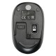Мышь Оклик 505MW черный оптическая (1000dpi) беспроводная USB (3but)