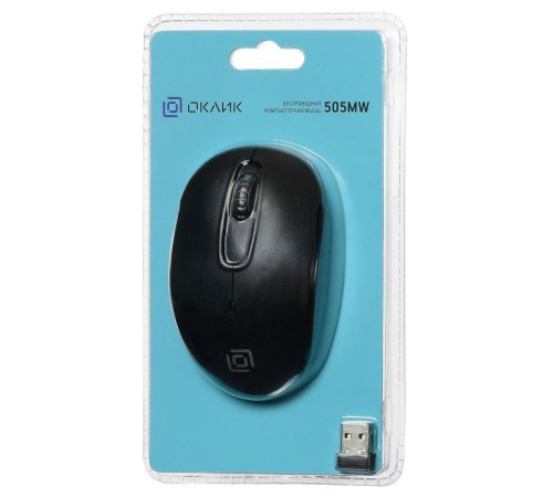 Мышь Оклик 505MW черный оптическая (1000dpi) беспроводная USB (3but) Мышь Оклик 505MW черный оптическая (1000dpi) беспроводная USB (3but)
