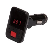 Автомобильный FM-модулятор Ritmix FMT-A745 черный SD BT USB (15119074)