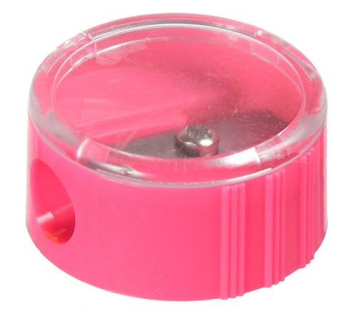 Точилка для карандашей ручная Silwerhof 191082 Народная коллекция 1 отверстие пластик ассорти