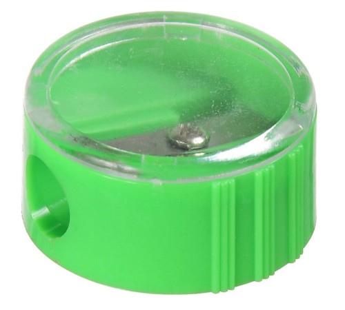 Точилка для карандашей ручная Silwerhof 191082 Народная коллекция 1 отверстие пластик ассорти