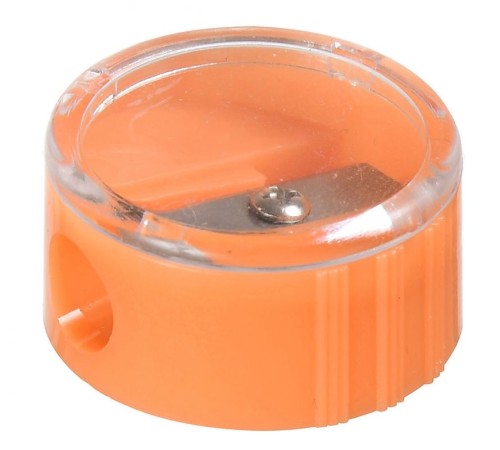 Точилка для карандашей ручная Silwerhof 191082 Народная коллекция 1 отверстие пластик ассорти