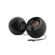 Колонки Creative PEBBLE MF1680 2.0 черный 4.4Вт