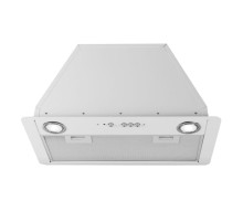 Вытяжка встраиваемая Elikor Flat 52П-650-К3Д белый управление: кнопочное (1 мотор)