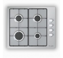 Газовая варочная поверхность Lex GVS 644-1 IX нержавеющая сталь