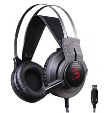 Наушники с микрофоном A4Tech Bloody G437 черный 1.8м мониторные оголовье (G437)