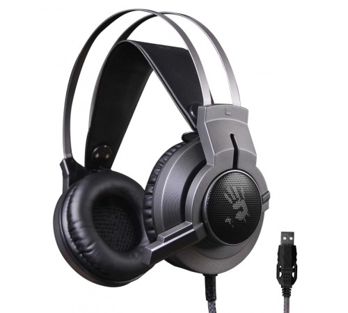 Наушники с микрофоном A4Tech Bloody G437 черный 1.8м мониторные оголовье (G437) Наушники с микрофоном A4Tech Bloody G437 черный 1.8м мониторные оголовье (G437)