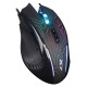 Мышь A4Tech X87 черный оптическая (2400dpi) USB (8but)