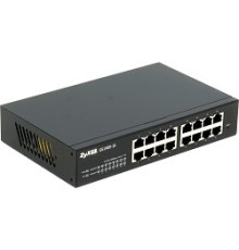 GS1900-16 Интеллектуальный коммутатор Gigabit  Ethernet с 16 разъемами RJ-45