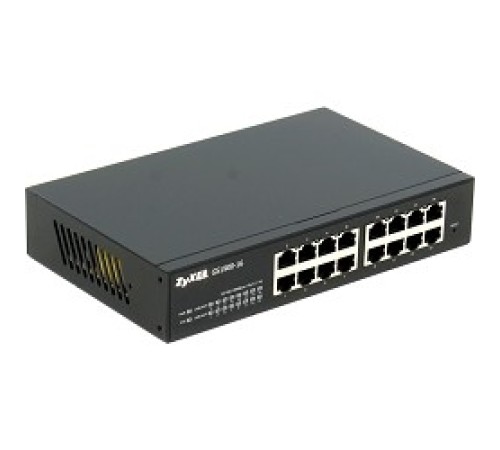 GS1900-16 Интеллектуальный коммутатор Gigabit  Ethernet с 16 разъемами RJ-45