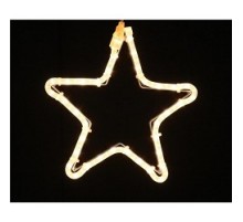 NEON-NIGHT (501-211) Фигура FM-001 "Звездочка" {белая, 30*28 см}
