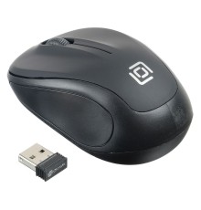 Мышь Оклик 665MW черный оптическая (1000dpi) беспроводная USB (3but)