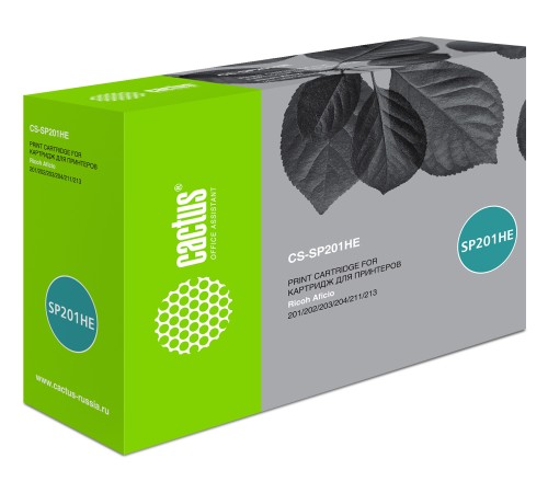 Картридж лазерный Cactus CS-SP201HE 407254 черный (2600стр.) для Ricoh SP 201/203/211/213