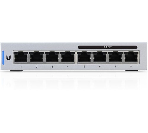 Коммутатор Ubiquiti US-8-60W-EU 8G 4PoE 60W управляемый Коммутатор Ubiquiti US-8-60W-EU 8G 4PoE 60W управляемый
