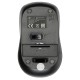 Мышь Оклик 675MW черный/синий оптическая (800dpi) беспроводная USB (2but)