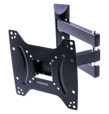 Кронштейн для телевизора Kromax DIX-22 черный 15"-48" макс.35кг настенный поворотно-выдвижной и наклонный